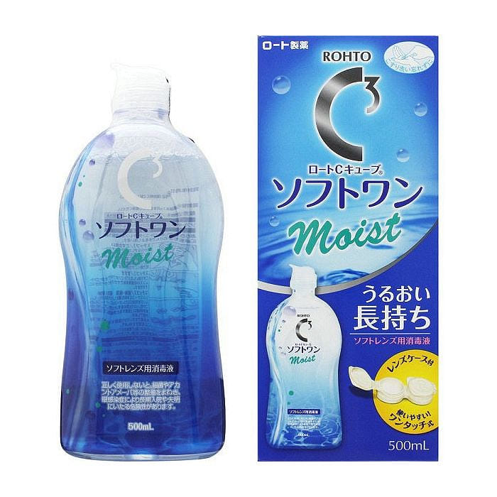 ROHTO C3 Moist Contact Lens Solution BB2/28/28 500 밀리리터