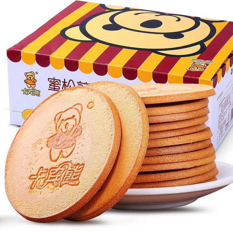 Carbine Bear Honey Pine Pancake (round) 560g 560 그램