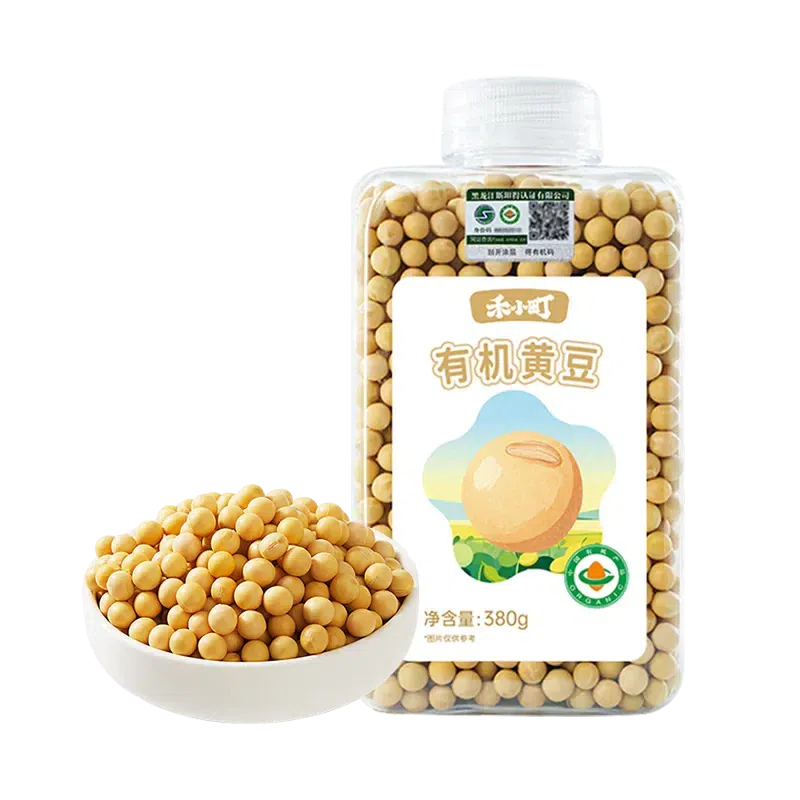 He Xiaomachi Organic Soybeans 380g Bottle 380 g