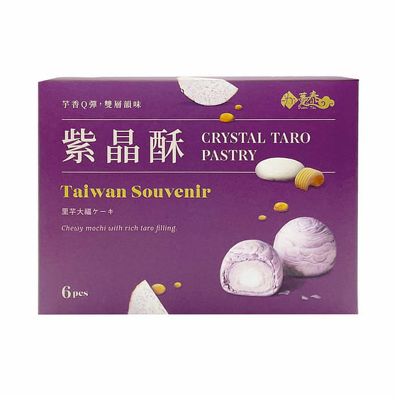 weee_bakery_DUEN TAI Crystal Taro Pastry 6pcs 300 g