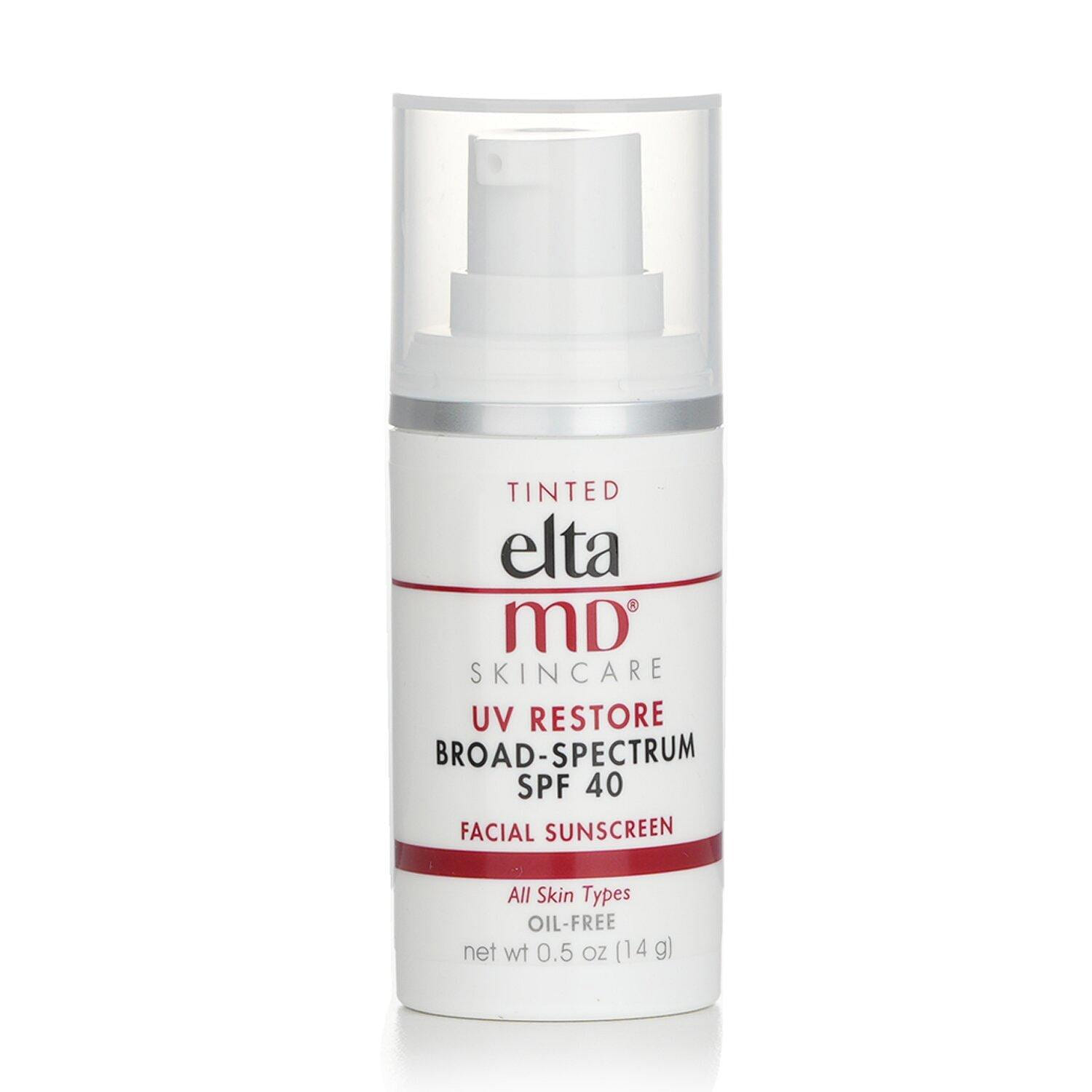 EltaMD UV Restore Physical Facial Sunscreen SPF - Tinted (Miniature) 14g/0.5oz 14 กรัม