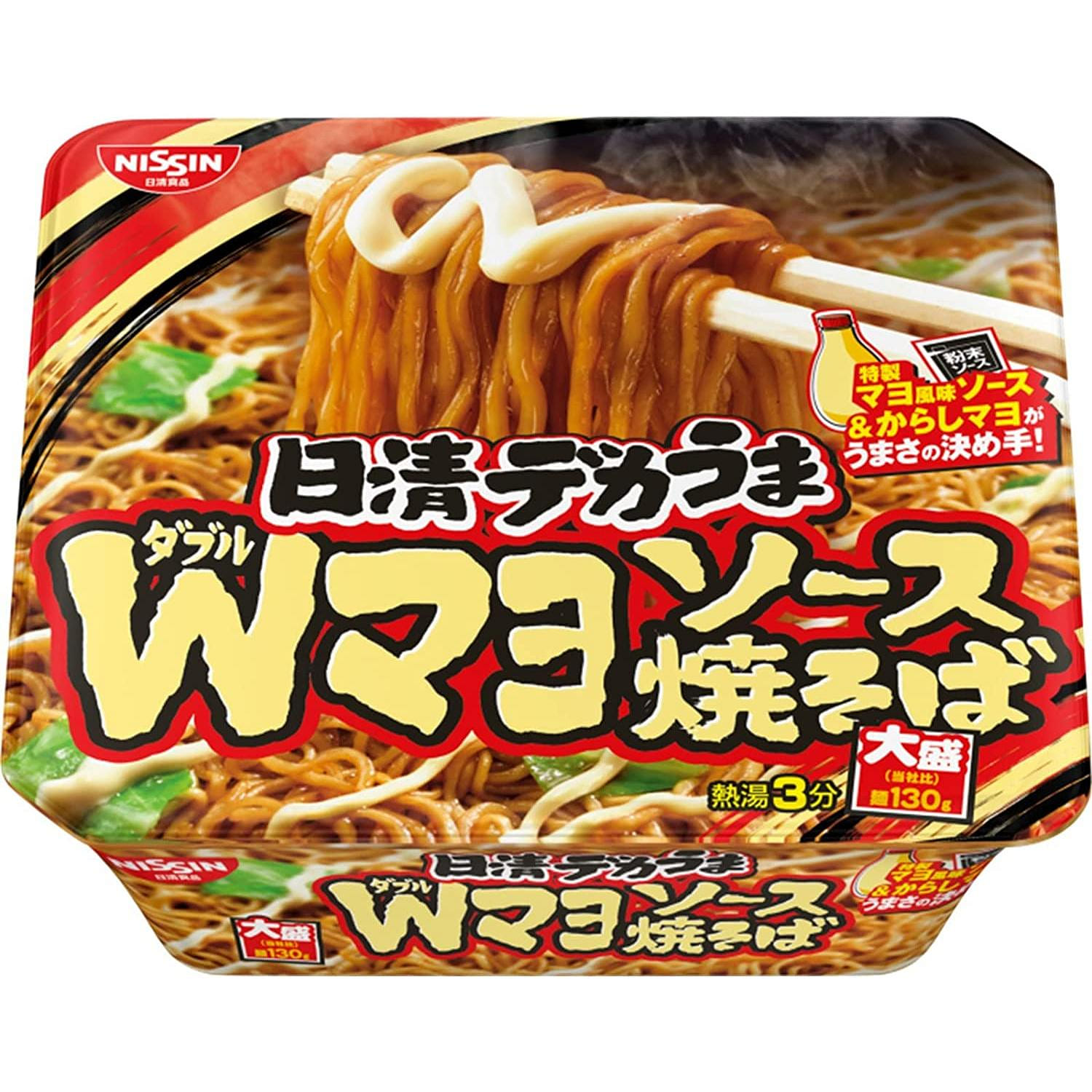 NISSIN Noodles YAKISOBA Stir Fried Sauce Cup 153g 1 ส่วน