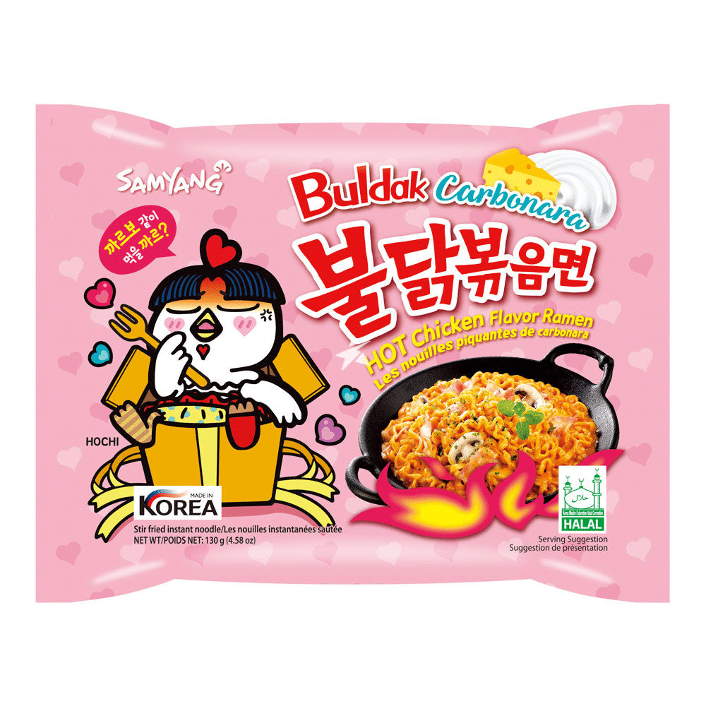 [Samyang] Buldak Carbonara Hot Chicken - 1 count 1 ส่วน