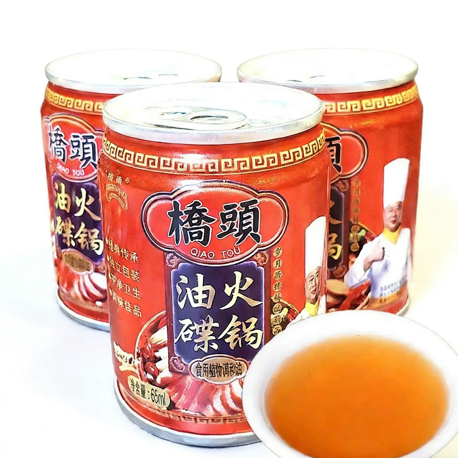 Qiaotou Hot Pot Oil Sauce 1 Bottle 65 ml