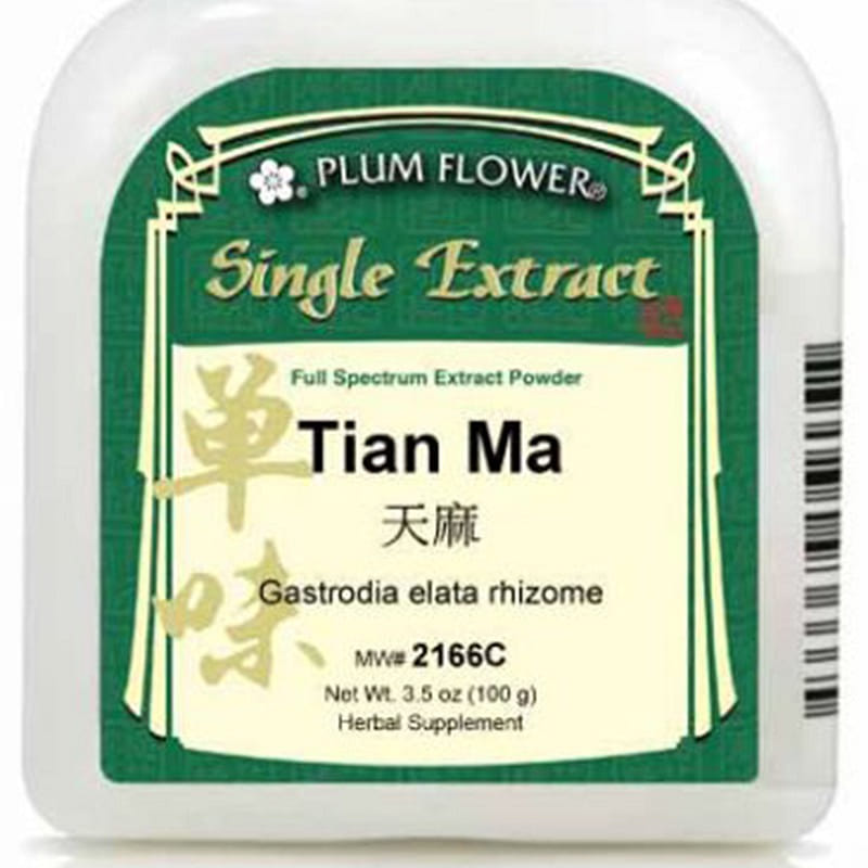 Tian Ma, extract powder Gastrodia elata rhizome 1 個