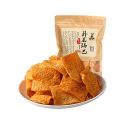 [1 package] Wolong handmade old stove crispy rice is spicy 400 g
