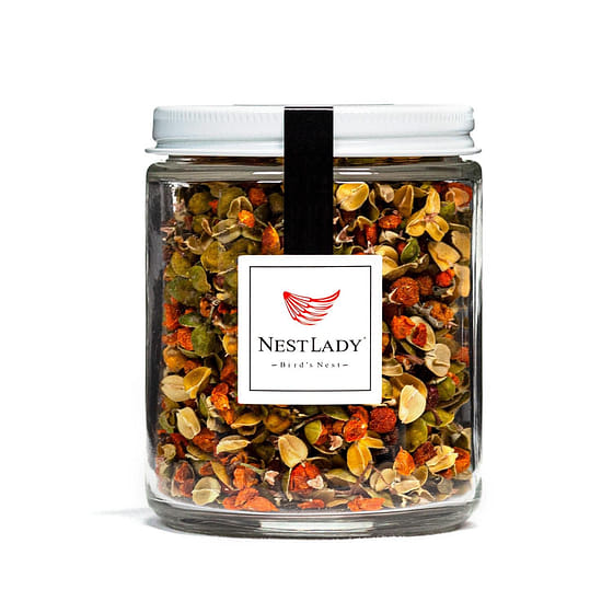 weee_beverages_NESTLADY Silktree Albizziae Flower Tea Dried Flower 100% Nature Healthy 50g 1 count