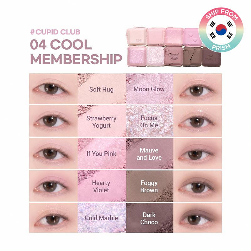 lilybyred Mood keyboard eye shadow palette10.5g#04 1 ส่วน
