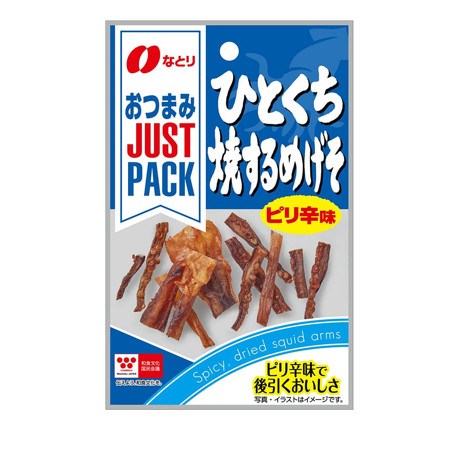 NATORI Spicy Grilled Squid Tentacles 9g/ 1 개