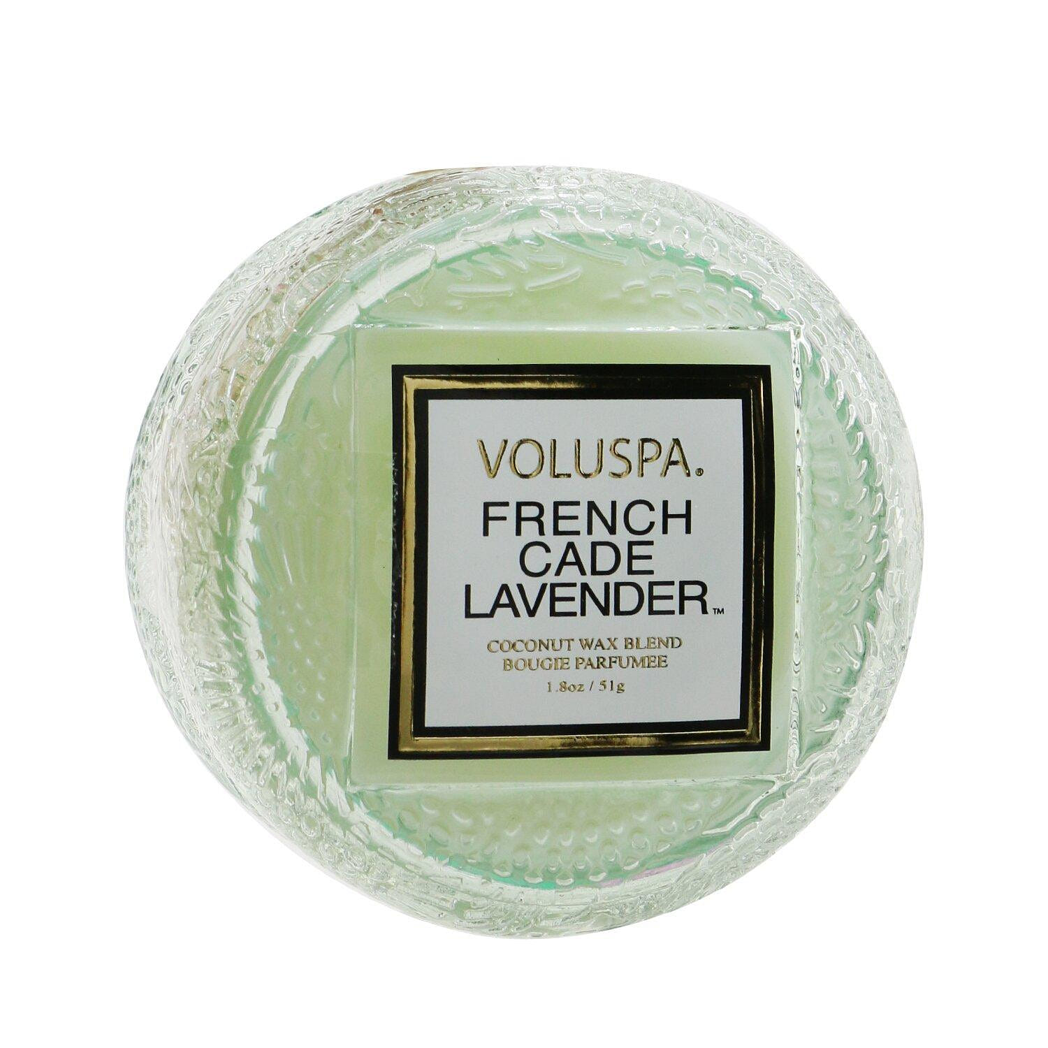 Voluspa Macaron Candle - French Cade Lavender  51g/1.8oz 51 グラム