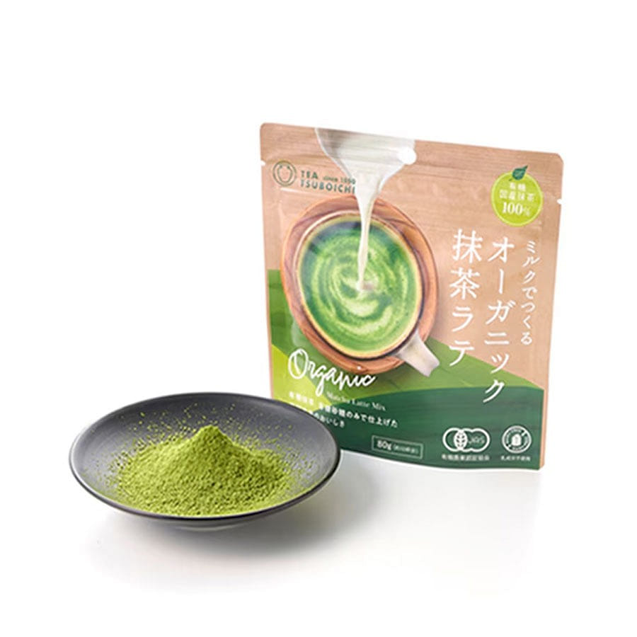 Tsuboshi 本铺 抹茶拿铁 有机抹茶 砂糖 80 克