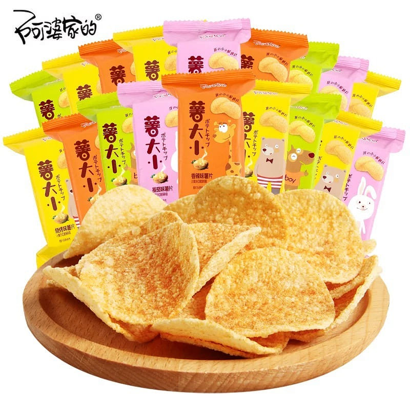 Apo's Home Mixed Flavor Potato Chips 1 pack 160 g