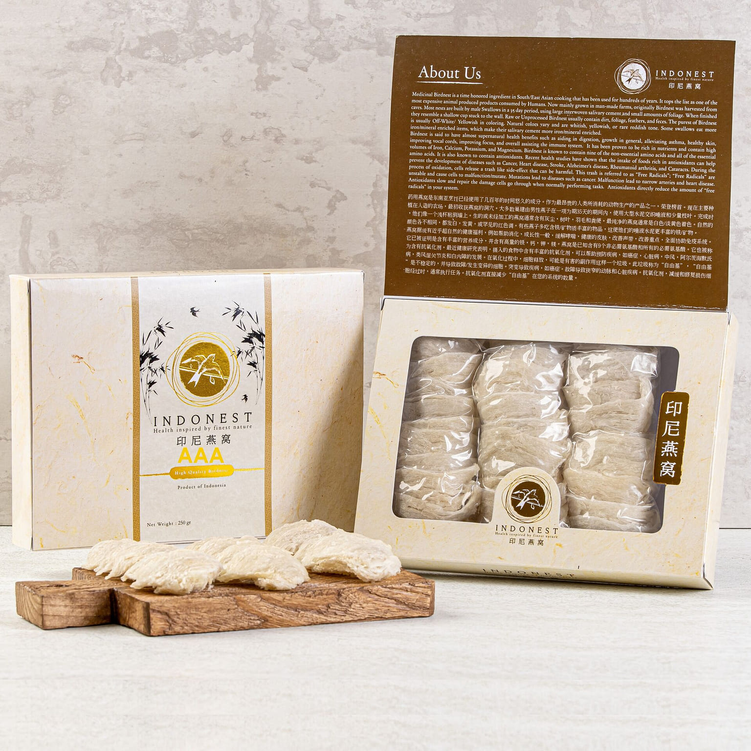Tổ Yến Thượng Hạng AAA Indonest 250 g