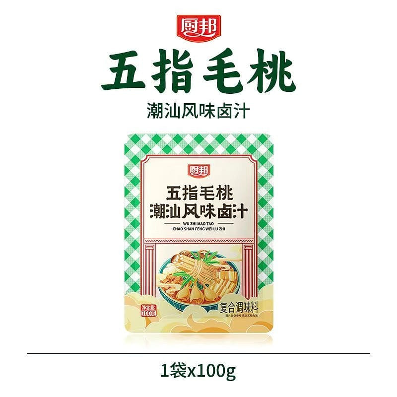 Chubang Wu Zhi Mao Tao Chao Shang Flavor Marinated 100 g