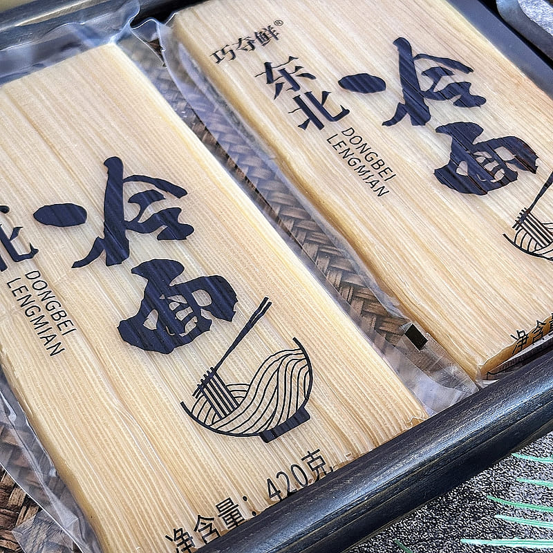 Jiamusi Northeast Fine Cold Noodles 420g*1 bag 420 그램