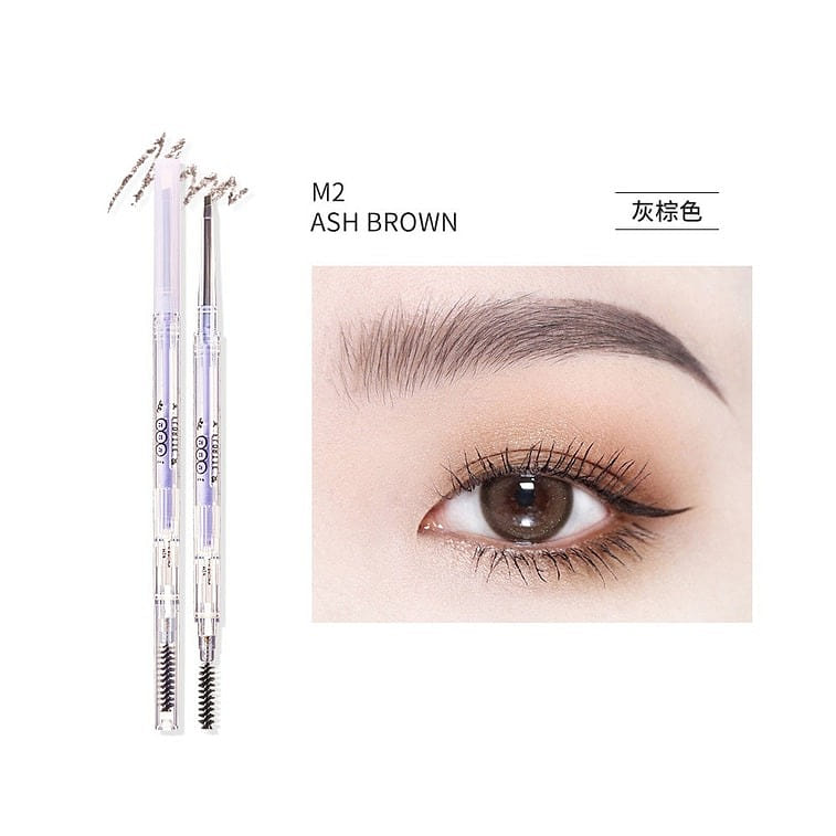 Flortte Mood Institute Fine Browpencil #M2 Ash Brown 0.05 그램