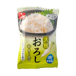 Freeze Dried Daikon Oroshi (Grated Japanese Radish) 1 each