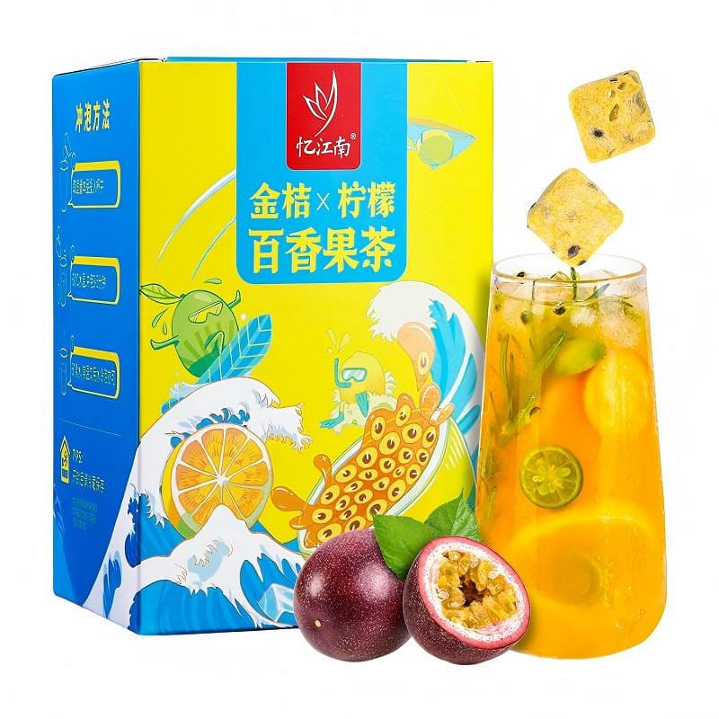 Yi Jiangnan Kumquat Lemon Passion Fruit Tea 105g 105 g