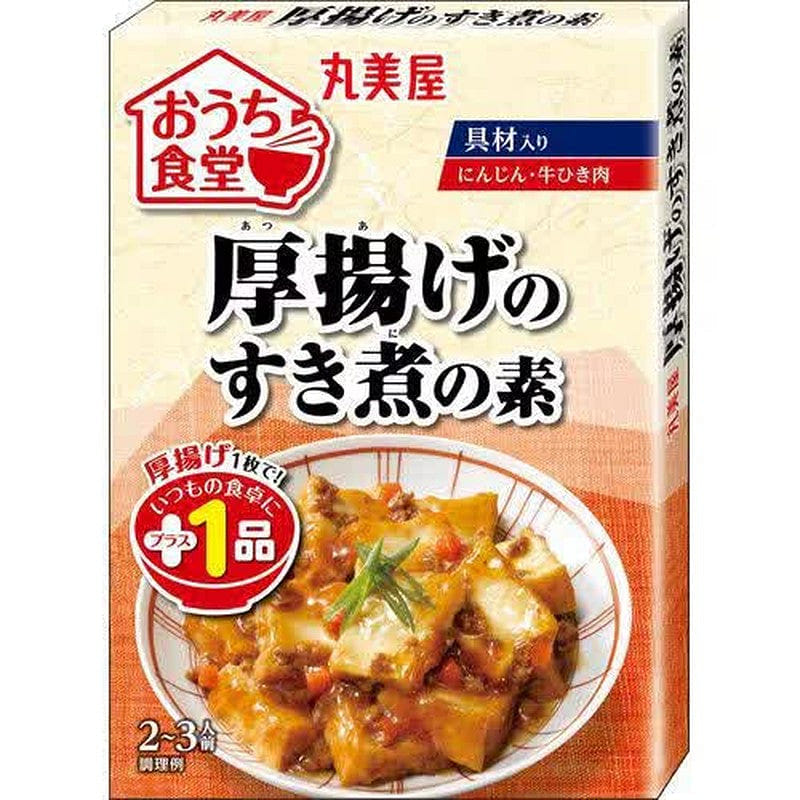 Marumiya Deep Fried Tofu Sukiyaki Base 120g 1 each
