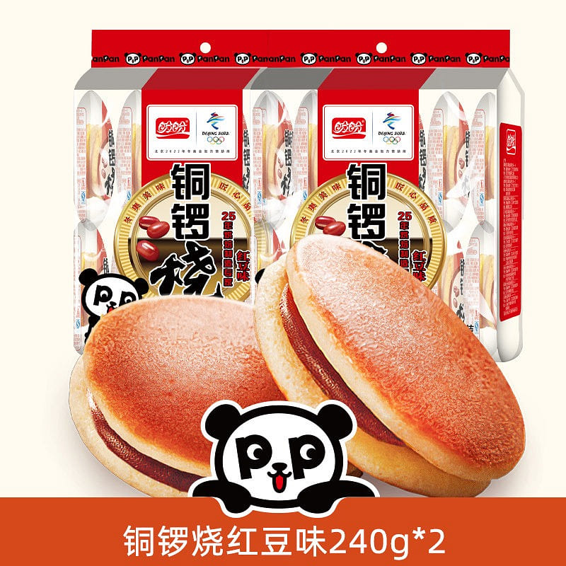 Panpan Red Bean Flavored Dorayaki Breakfast Bread 480 g