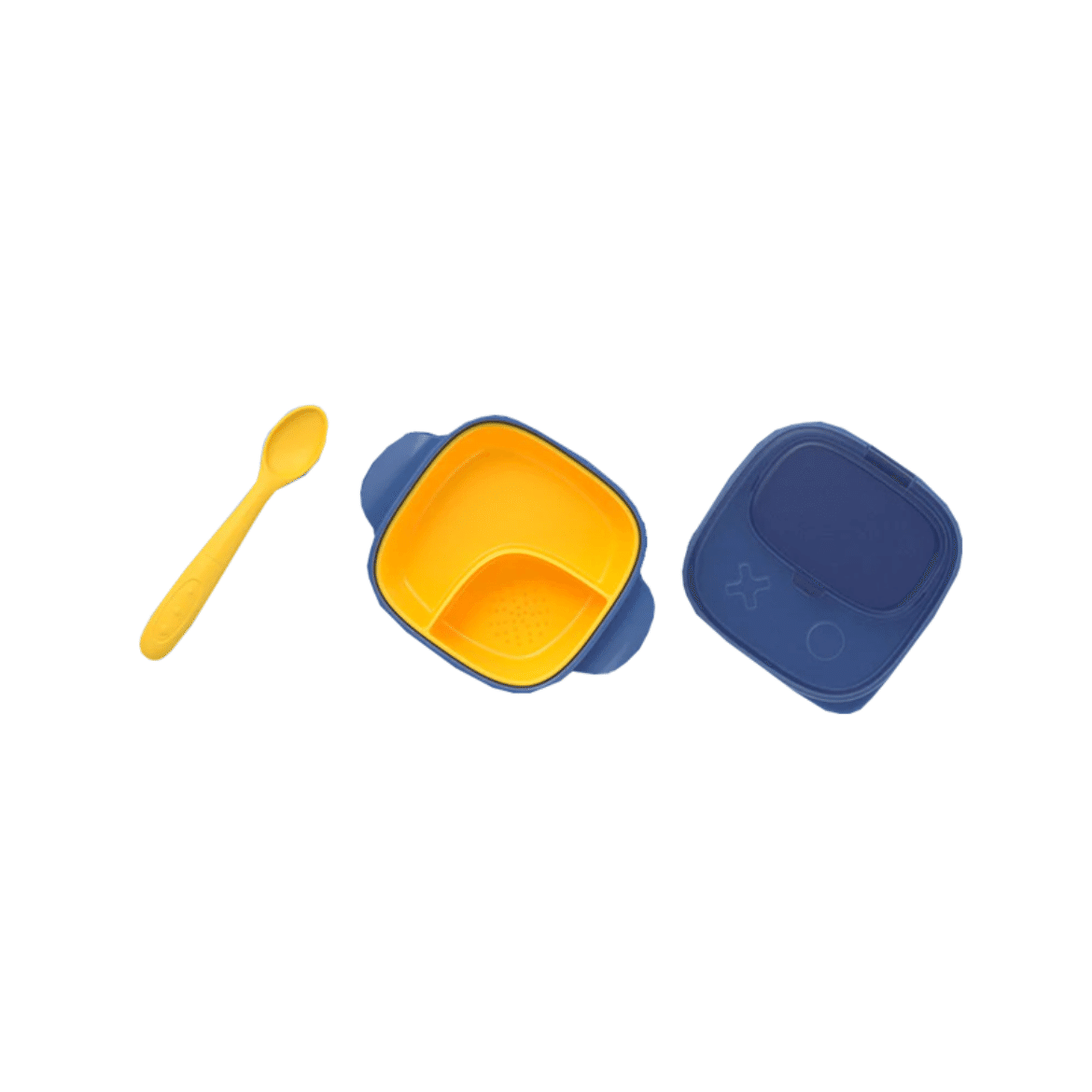 Bebetour Sealed baby food bowl -Blue 1 ส่วน