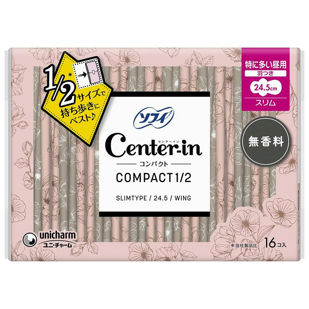 苏菲CENTER-IN卫生棉 无香24cm 16片 1 个