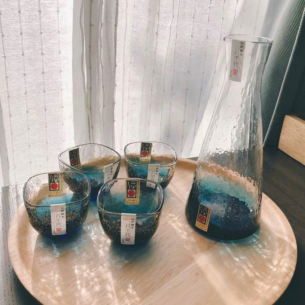 Toyo-Sasaki Starry Sky Sake Cup (Gift Box) 1 개입