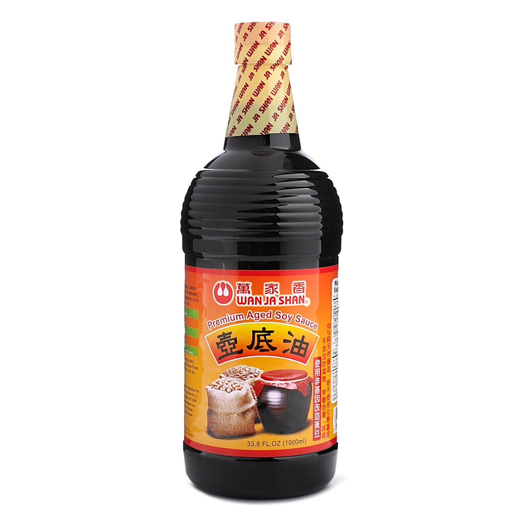 Wan Ja Shan 프리미엄 양조간장 33.8 액량 온스