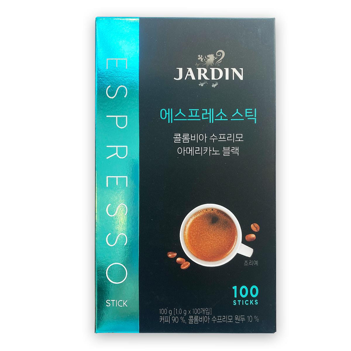 【韓國人氣 JARDIN】即溶美式咖啡 哥倫比亞SUPREMO 原豆咖啡 100 个