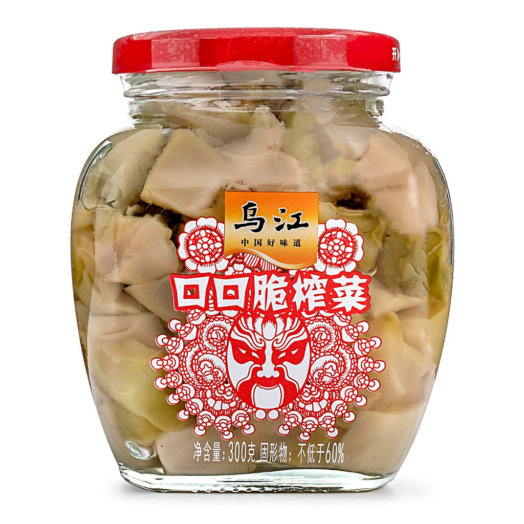 Wu jiang 아삭 짜차이 피클 300 그램