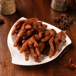 Braised Chicken Feet(Medium Spicy) 8 count
