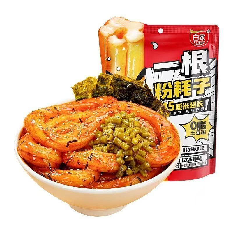A-Kuan Noodle Stick - Sichuan Sweet & Spicy 228g 1 pack