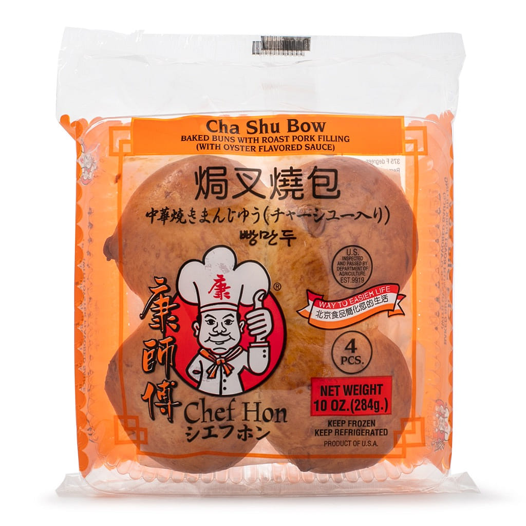 Chef Hon Baked Bun with Roast Pork Filling 10 oz