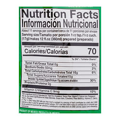 Zuko Cantaloupe Drink Mix 14.1 oz