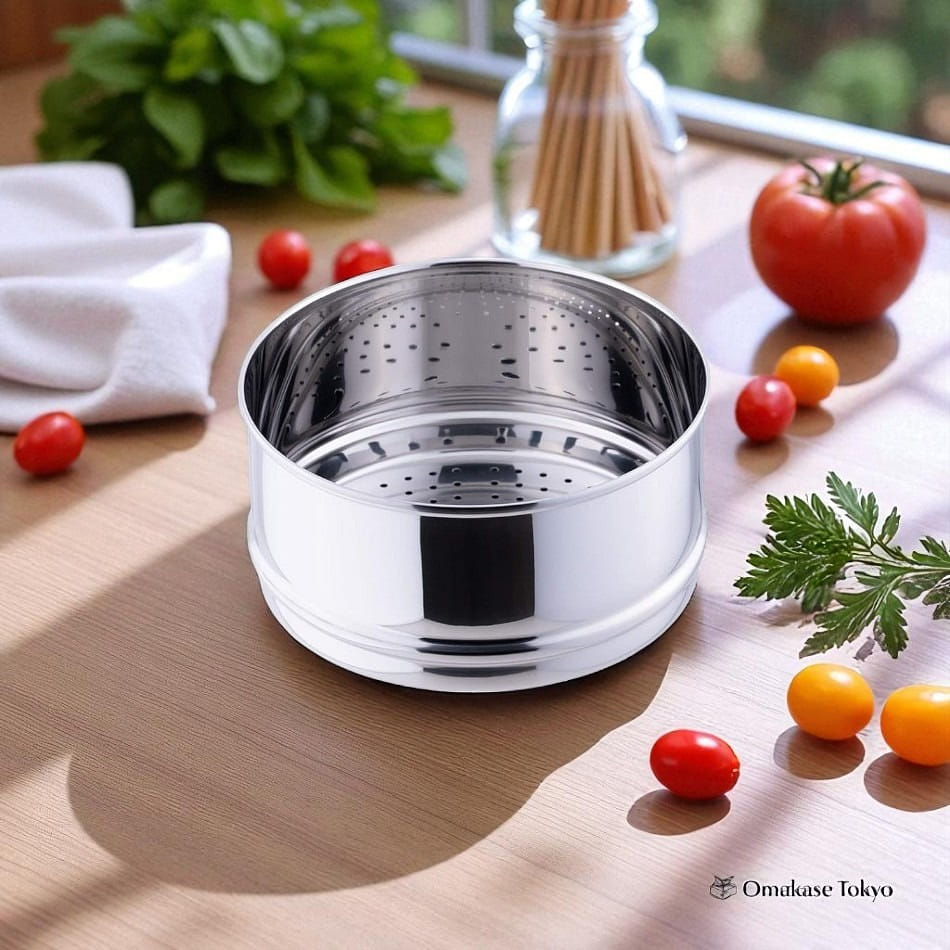 Jutoku Objet Steamer Basket with Lid 20cm 640 g