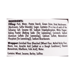 Goldilocks Pork Shu-mai, Frozen 1 lb