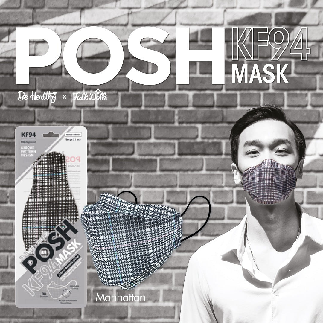 POSH KF94 Mask (Manhattan) 10pcs 1 개