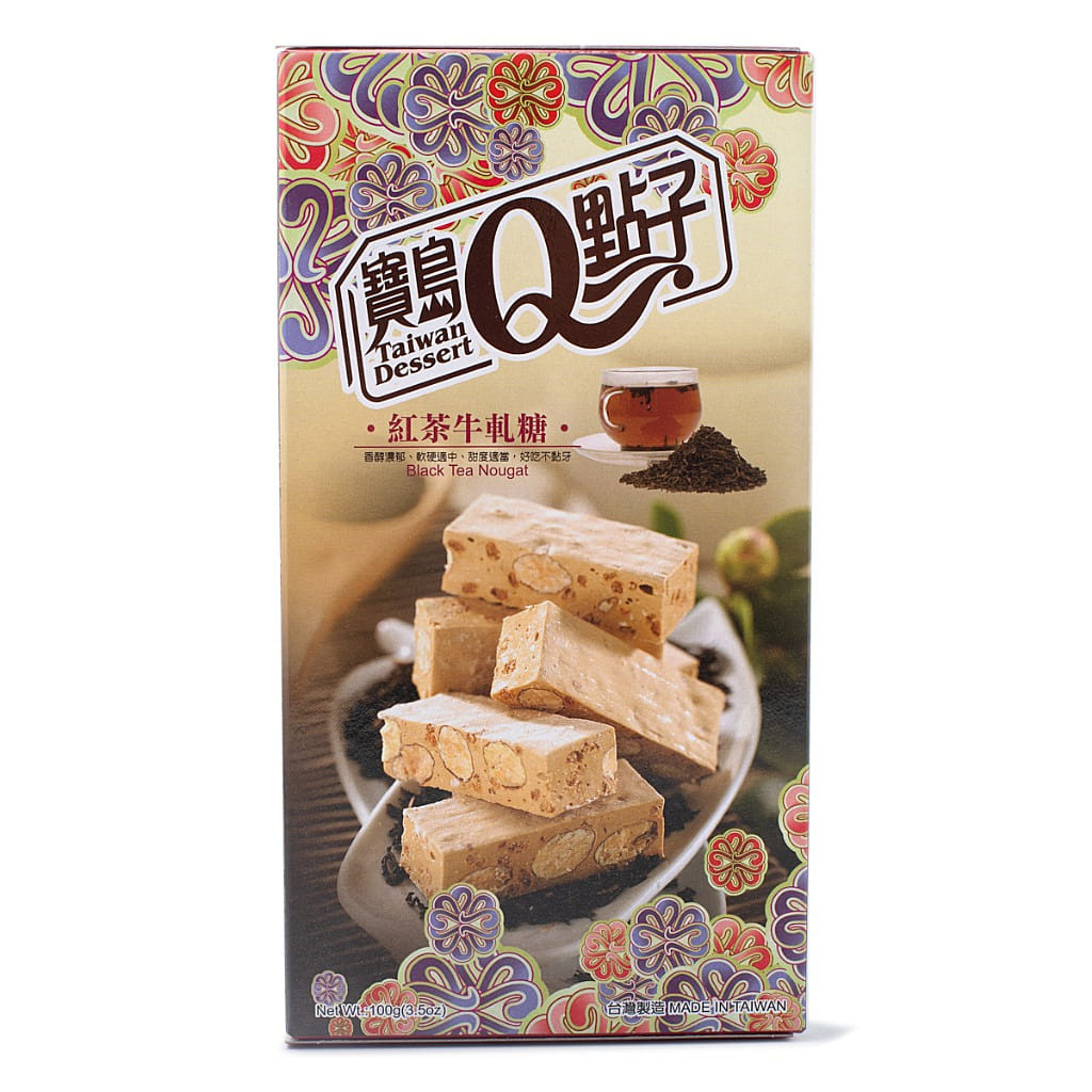 Taiwan Dessert Black Tea Nougat 100 g