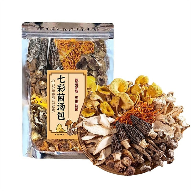 Eleven-Flavor Mushroom Soup Pack: Dried Mushrooms 60 g