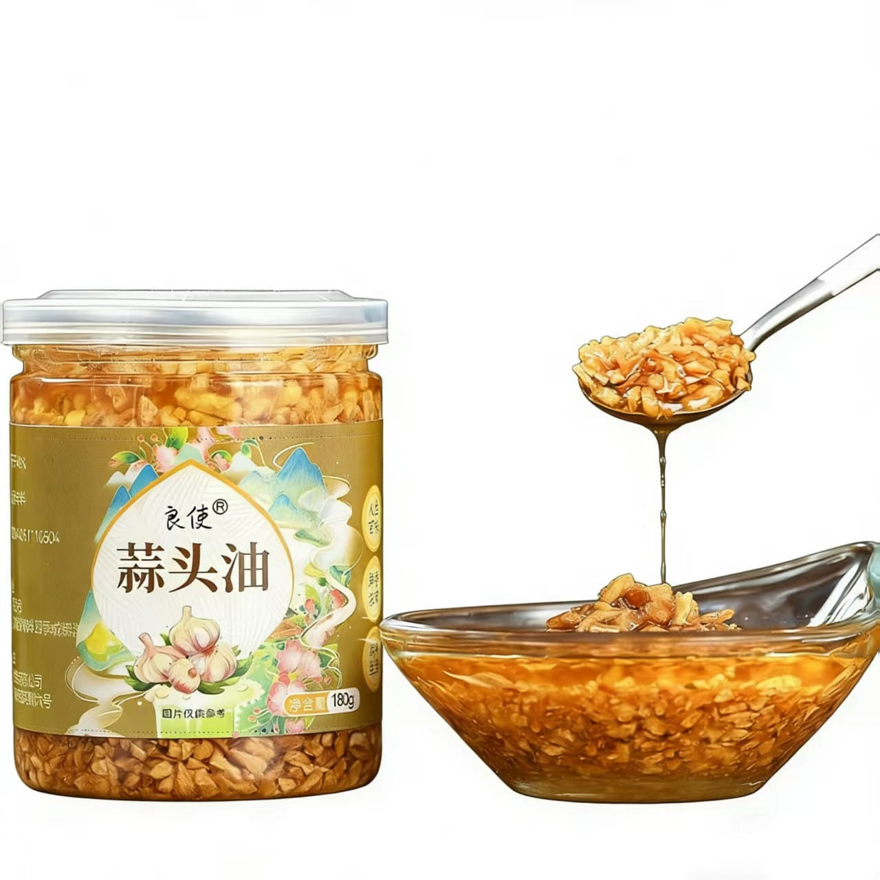 Guangdong Chaoshan specialty garlic oil crispy gar 180 g