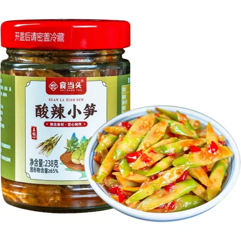 Spicy and Sour Baby Bamboo Shoots 238g*1 jar 238 g