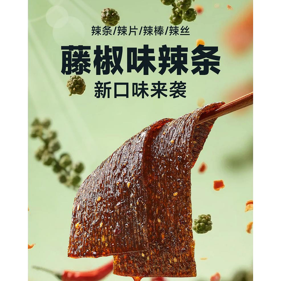 比比赞藤椒味辣片60g*1 60 克