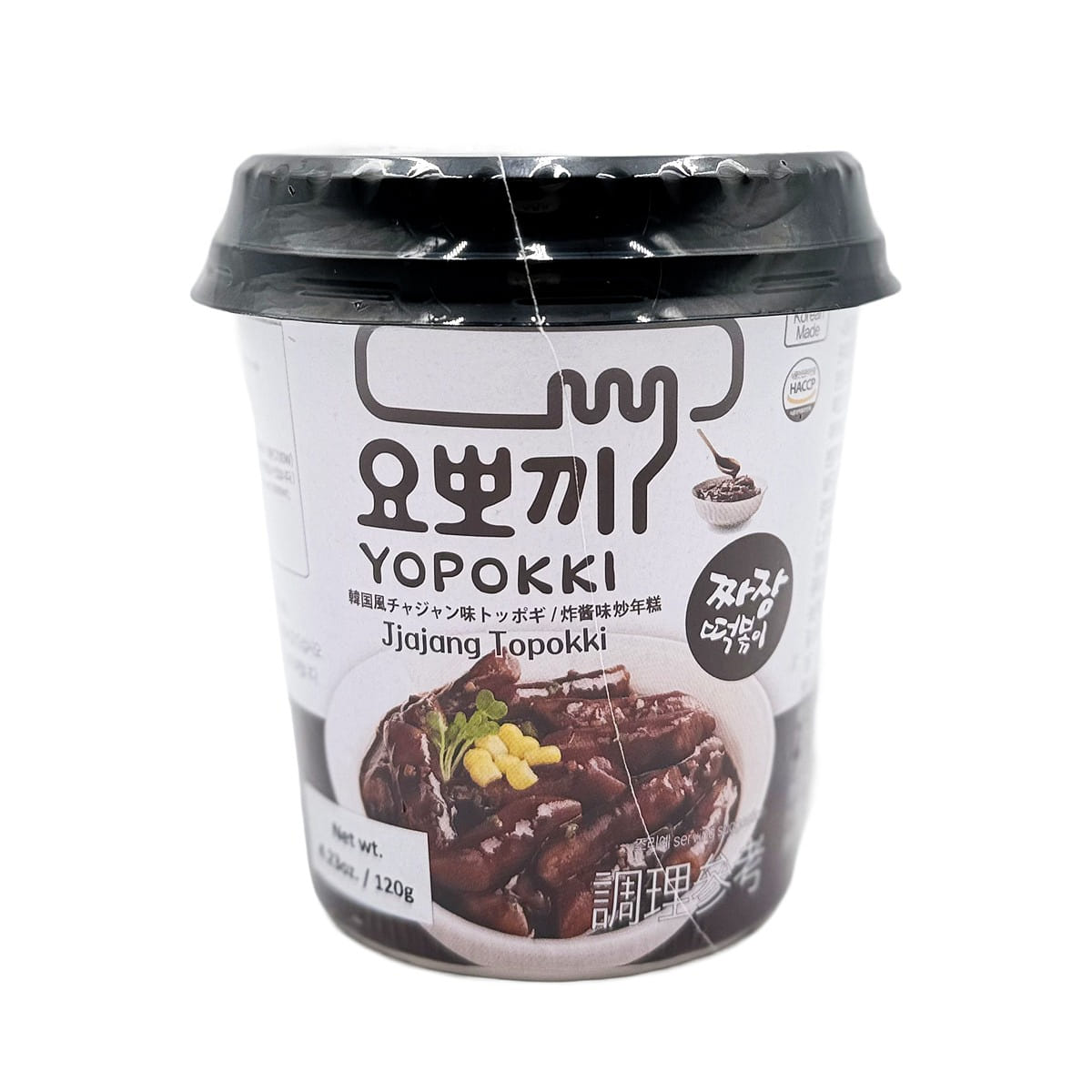 YOPOKKI 요포키 요뽀끼 짜장 떡볶이 컵 120 그램