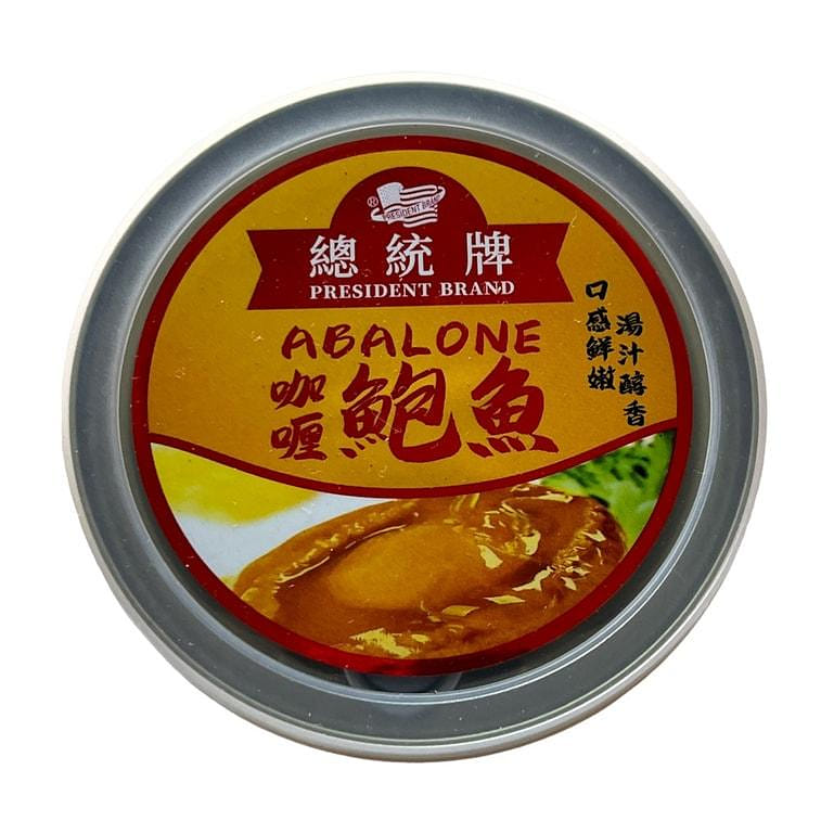 President Brand Curry Abalone Can 160g 1 케이스