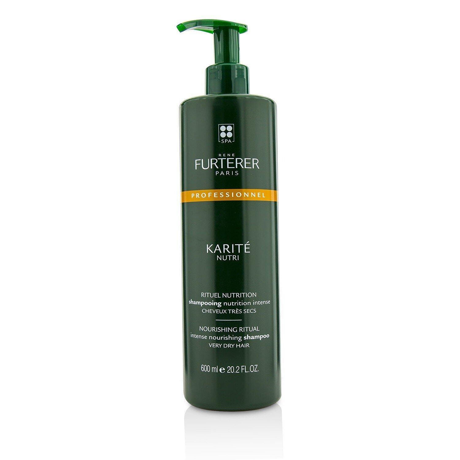 Rene Furterer Karite Nutri Nourishing Ritual Intense Nourishing Shampoo - Very Dry Hair (Salon Product) 600ml/20.2oz 600 밀리리터