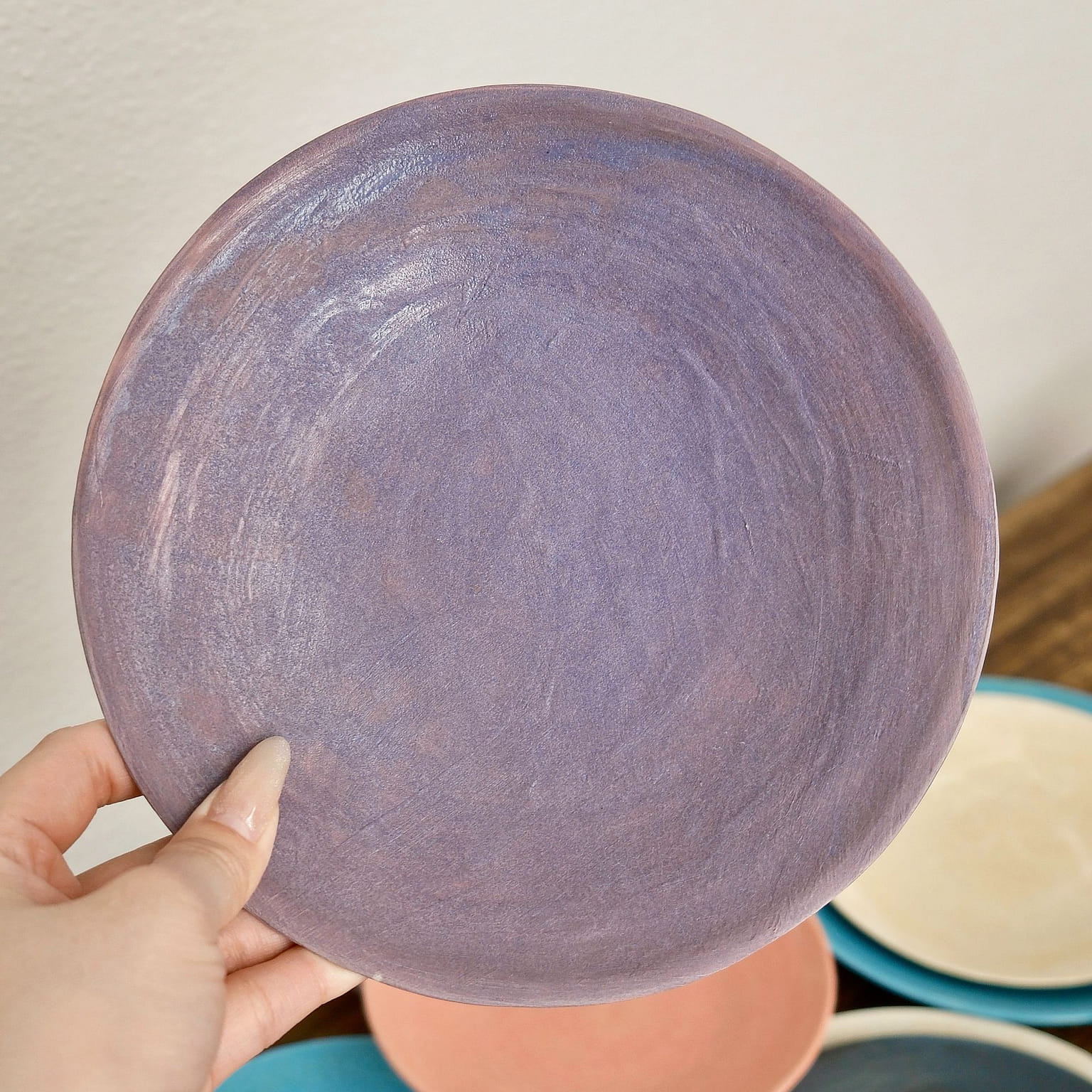 Artist Maki Sugita M(18cm) Plate ONLY - Purple 1 count
