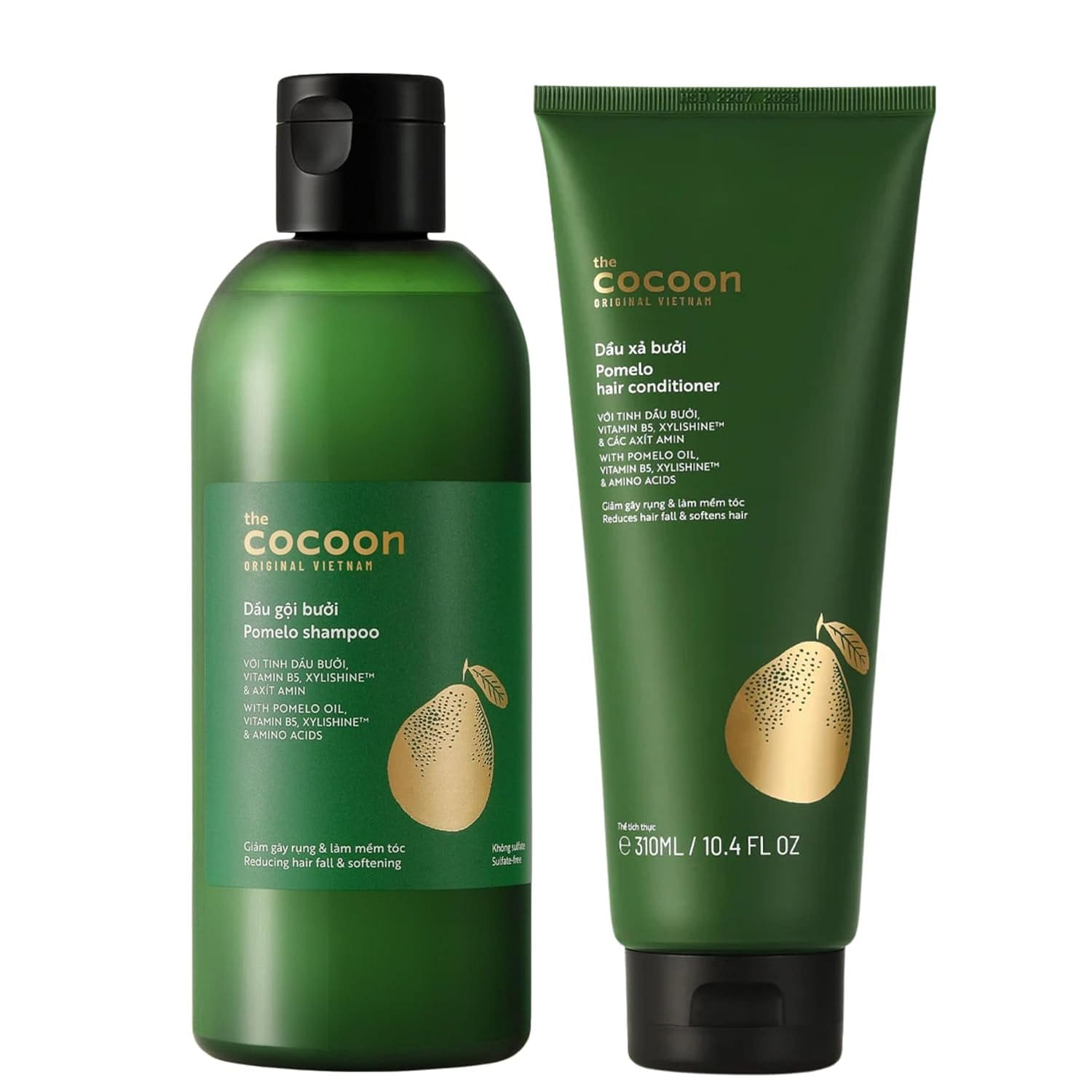 Cocoon Pomelo Shampoo & Conditioner Set 310ml each 1 count