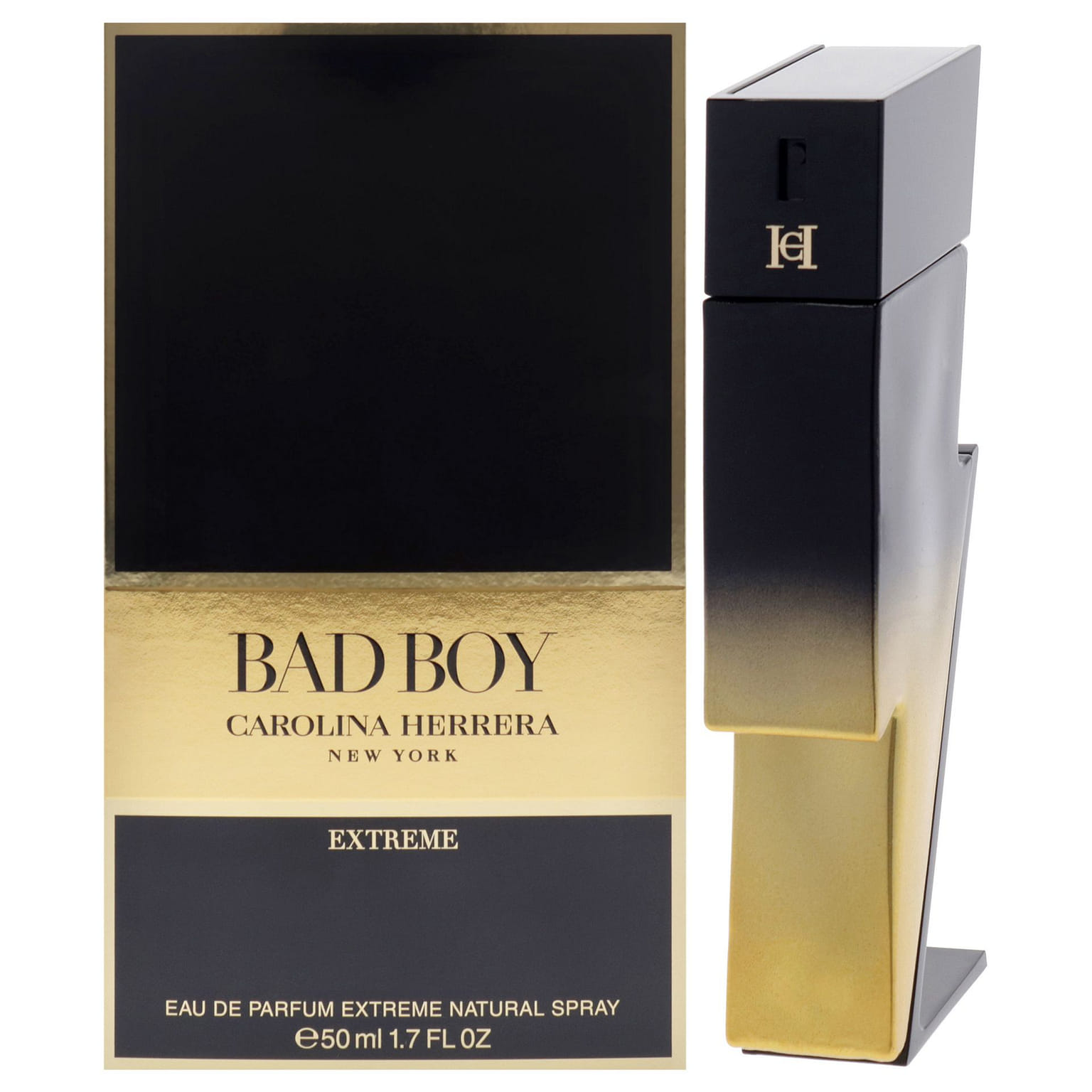 Bad Boy Extreme by Carolina Herrera for Men - 1.7 1.7 oz