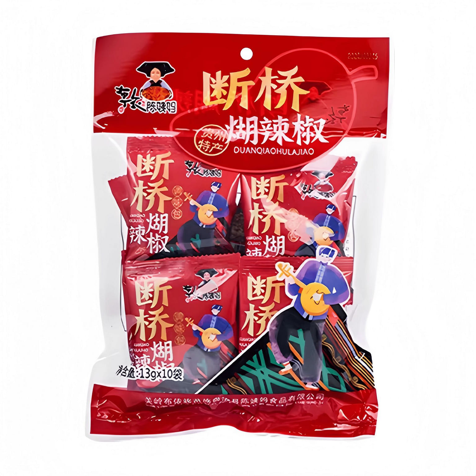 Duanqiao Spicy Chili (13g*10 packs) 130 g