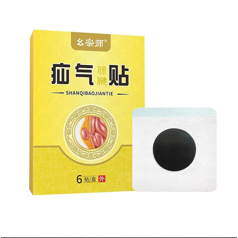Shanqi Baojian Tie Herbal Patch for Hernia 6 อัน